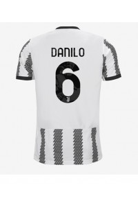 Juventus Danilo #6 Fotballdrakt Hjemme Klær 2022-23 Korte ermer